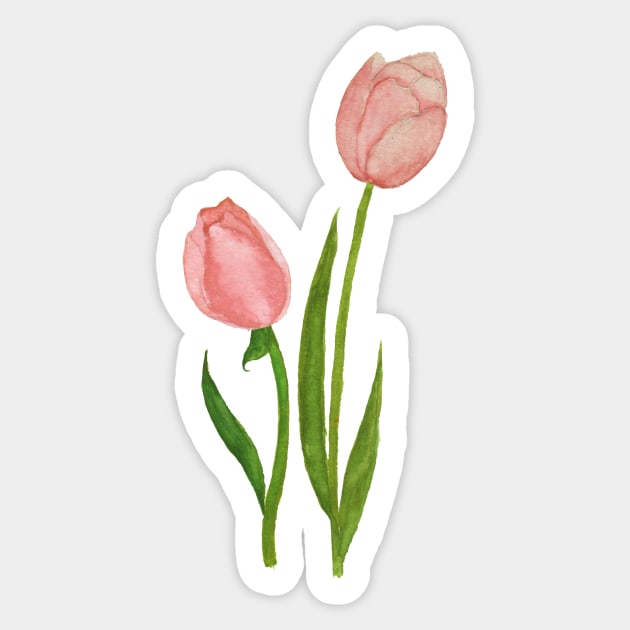 Too Little Tulips Sticker by geekgo